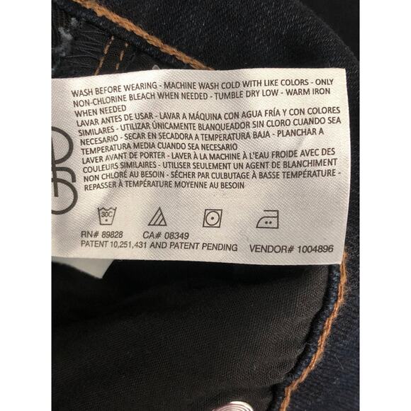 Gloria Vanderbilt Slimming Jeans Women's Size 12P Average Amanda Original NEW - Picture 8 of 8